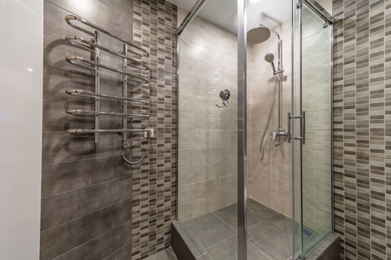 Modern Walk-in Shower with Glass Enclosure